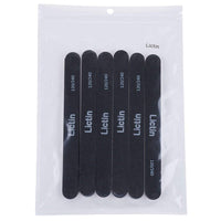 Lictin Pack of 16 Professional Nail Files Double Sided Emery Board (120/240 Grit)(Black)
