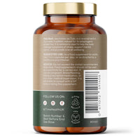 Time Health Holy Basil 20:1 (Ocimum Sanctum) 2.5% Ursolic Acid - Zero Additives - Pullulan (120 Capsules)
