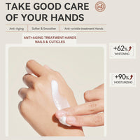 DMQ 2PCS Retinol Hand Cream, Firming Anti-Aging Hand Lotion with Collagen, Relief Intense Moisture Hand Cream, Retinol Moisturizer for Aging & Dry Cracked Hands, Care & Protects Skin, Nails & Cuticles