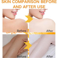 Lomeya Vitamin C Facial Oil Gel with Essential Oils for Skin - Body Oil for Women - Massage Oil for Dry Skin - Face & Body - Easy Absorption - 200ML (Orange)