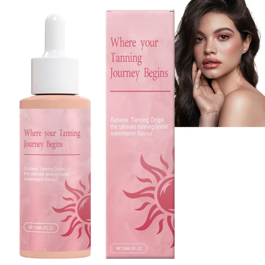 Sunless Tanning Drops,Self Tanning Drops without Sun Damage,T/anning D/rops for Face Body,Natural Self Tanners Liquid D/rop,Bronzing Dr/ops,Gradual Tan Moisturiser,Face Ta/nning Dro/ps,F/ace Tan