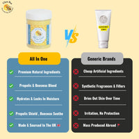 Ultra Bee 100% Natural All in One Honey Balm, Natural Moisturiser for Sensitive Face, Body, Lips,Tattoo's 100ml