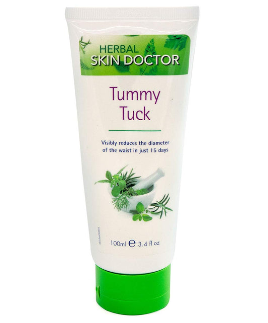 Tummy Tuck by Herbal Skin Doctor(TM) - The Natural Way to Visibly Reduce Your Waist -firm and tighten skin 100 ml tube