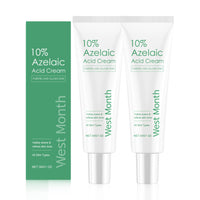 ISBEAUSOLS 2PCS Azelaic Acid Acne Cream - Spot Treatment for Acne Prone Skin - Acne Treatment - Even Skin Tone Cream for Dark Spot Remove - Hydrating Face Cream for Dry Skin - Reduces Redness, Moisturizing