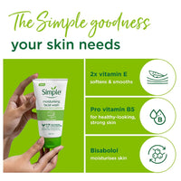 Simple Moist Foam Face Wash, 150 ml, single unit