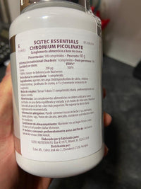 Scitec Nutrition Chromium Picolinate Tablets - 100 Tabs, Multi color
