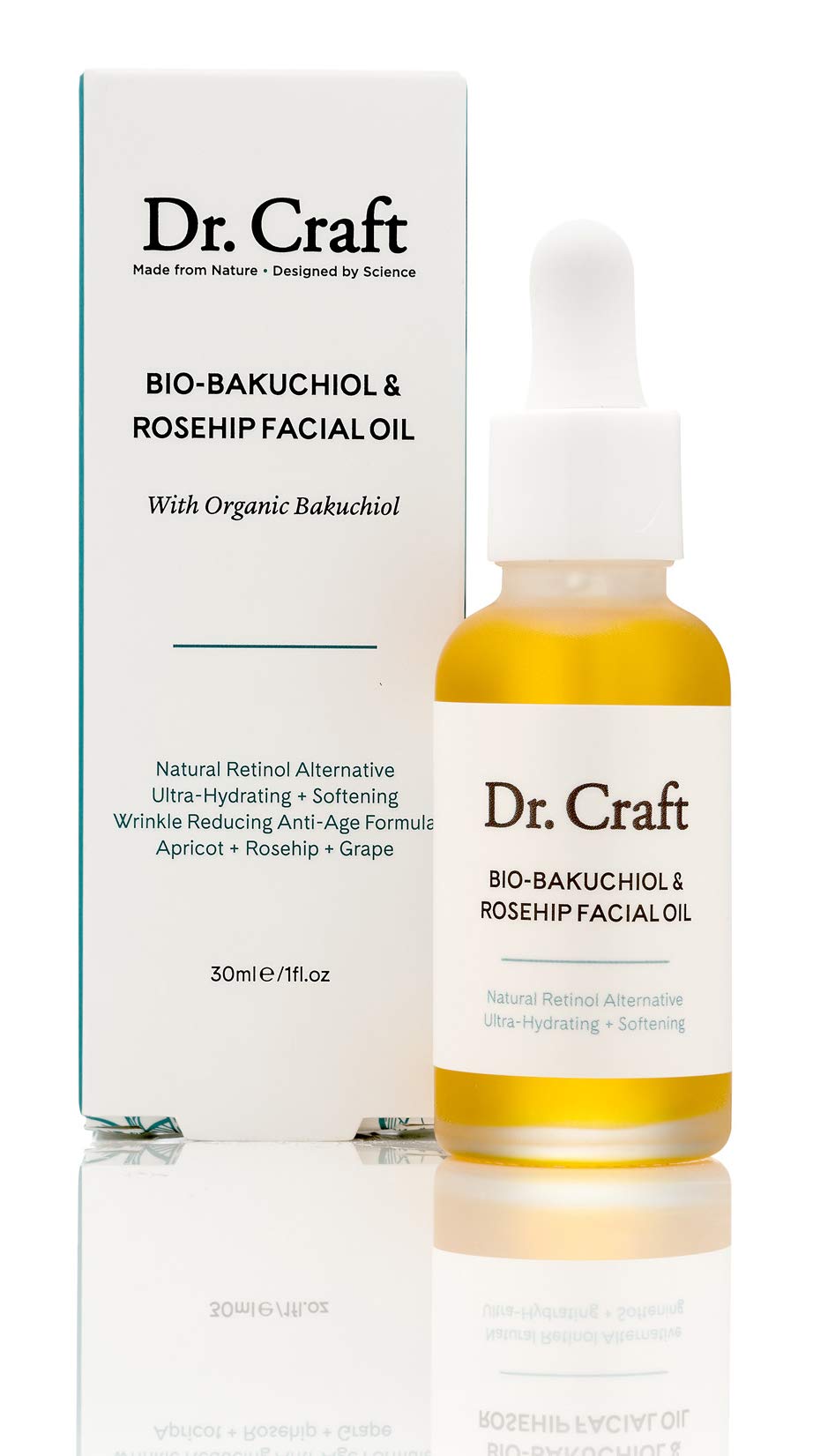 Dr. Craft Bio-Bakuchiol & Rosehip Facial Oil 30ml