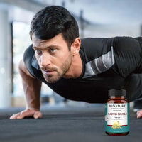 Safed Musli Tablets by mi Nature| | Pure & Natural herb | Free from Chemical & Preservative| Plant Based Gluten Free |90 Tablet, 45 Days Supply 1000mg