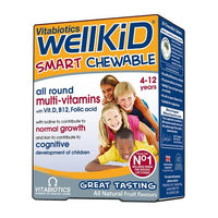 Vitabiotics Wellkid Muli-Vitamins Chewable, 30 Tablets