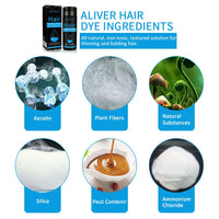 Pegciz Hair Fibres Black, Professional Quality Fiber Hair Powder, Hair Loss Concealer for Thinning Hair for Women and Men, Best Hair Thickening Products
