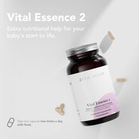 Zita West Vital Essence 2 - Premium Pregnancy Vitamins for Women - Second Trimester Multivitamins - 60 Capsules (1 Month Supply)