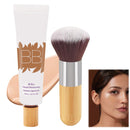 SHEBEEDO BB Blur Tinted Moisturizer with Brush, BB Cream Tinted Moisturiser, BB Tinted Moisturiser Spf30+, Hydrates & Smooths Your Skin，BB Cream Tinted Moisturizer with Broad Medium Spectrum(Natural)