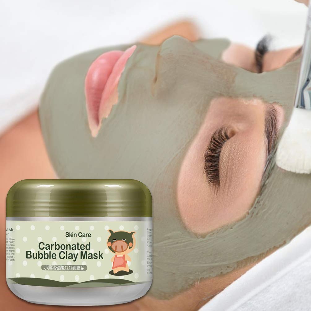 FANMIN Carbonated Bubble Clay Mask Moist Deep Pore Cleansing Bubbles Mud Mask 3.52 oz
