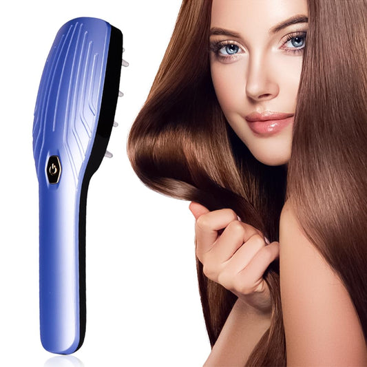 MOJMBSBY Electric Phototherapy Scalp Massager Comb for Hair Growth,Hair Regrowth Brush for Her Him Gifts,USB Anti Hair Loss Head Care Electric Comb Brush for Mother
