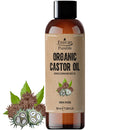 Essican Purelife Organic Cold Pressed Castor Oil for Hair Growth 100ml, Pure Organic Castor Oil for Eyelashes, Skin Moisturiser, Eyebrow Oils Enhancement - Ideal for Body, Nails & Beard Cruelty-Free