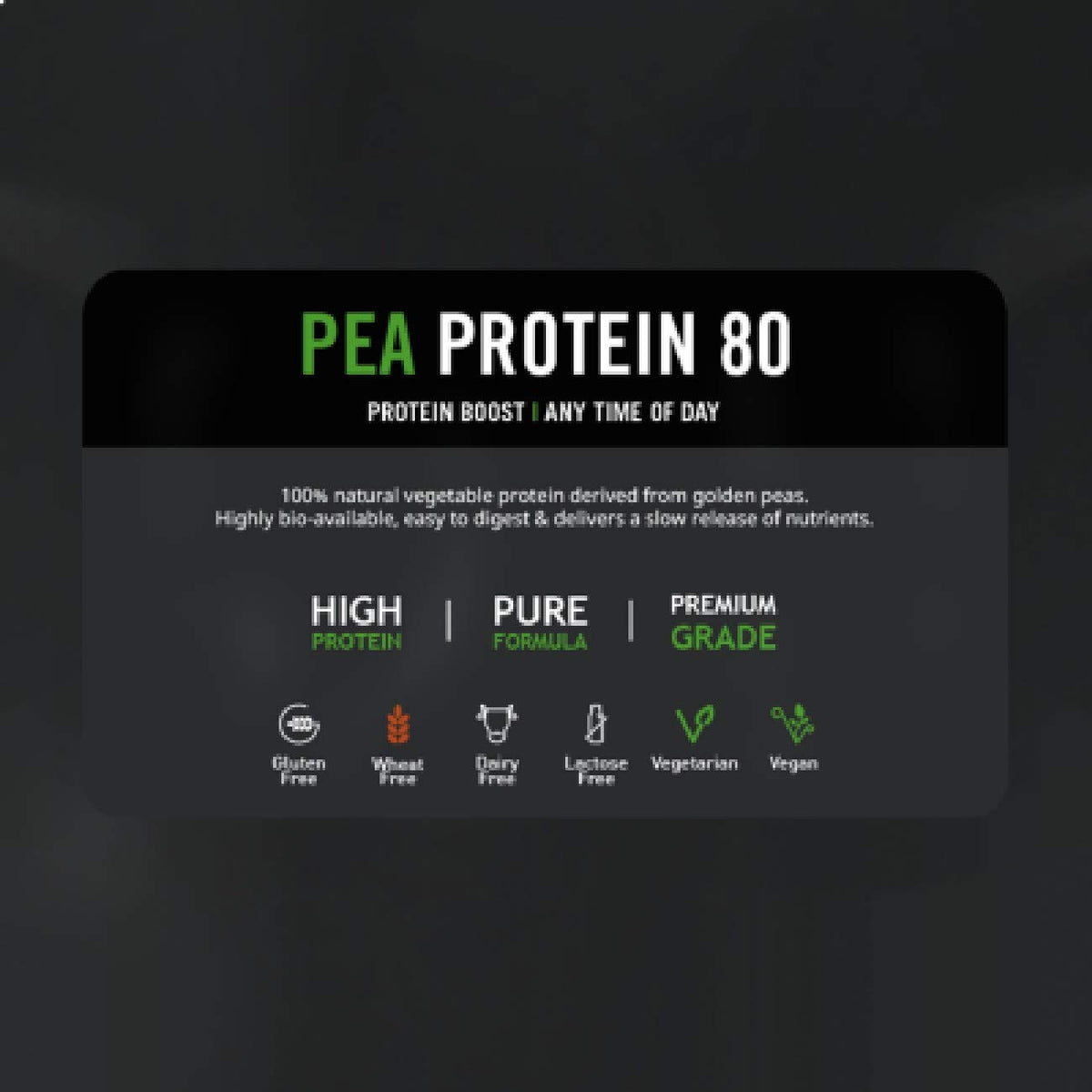 Protein Works - Pea Protein Isolate Protein Powder | 100% Plant-Based & Natural | Gluten Free | No Added Sugar | Unflavoured | 500 g