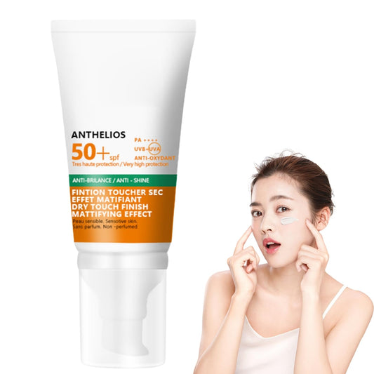 Cureluxe Sun Ccreen SPF 50 for Face - Hydrating SPF 50 Face Sunscreen - Factor 50 Fac-e Cream for Fa-ce & Body - UVA & UVB Protection Korean Sunscreen - Lightweight & Non-Greasy Fa-ce Sun Cream