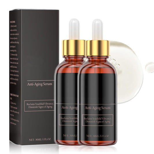 Generic 30ml Amber Glass Dropper Serum For Daily Facial Care — Lightweight Hydrating Essence, Fast Absorbing Texture, Non Greasy Feel, Moisture Liquid For Dry Dull Skin And Soft Look