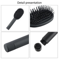 Joyan Stash Can Hairbrush Flask, Black Secret Compartment Hairbrush, Beach Safe for Valuables, Multi-Purpose Hidden Storage