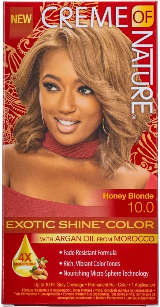 Generic Cream Of Nature Color #10.0 Honey Blonde Exotic Shine