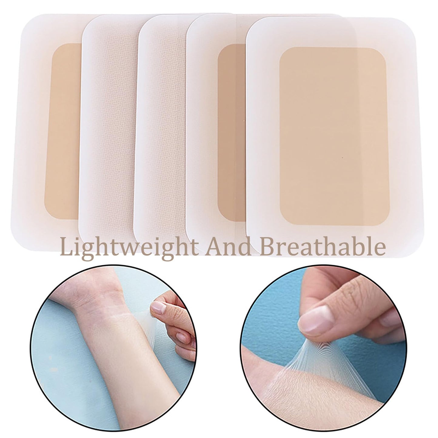 SHEBEEDO 10 PcsTattoo Cover Up Patch,High Coverage Ultra-Thin Skin Tattoo Cover Up Patch For Tattoos Scars Birthmarks Dark Spots, Long-Lasting Wear Waterproof,Seamless Makeup Stickers For Flawless Coverage