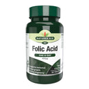 Natures Aid Folic Acid 400mcg – Supports Prenatal Health, Red Blood Cell Formation, DNA Synthesis – Vegan, Non-GMO, Gluten-Free – High Potency Natural Supplement – 90 Tablets
