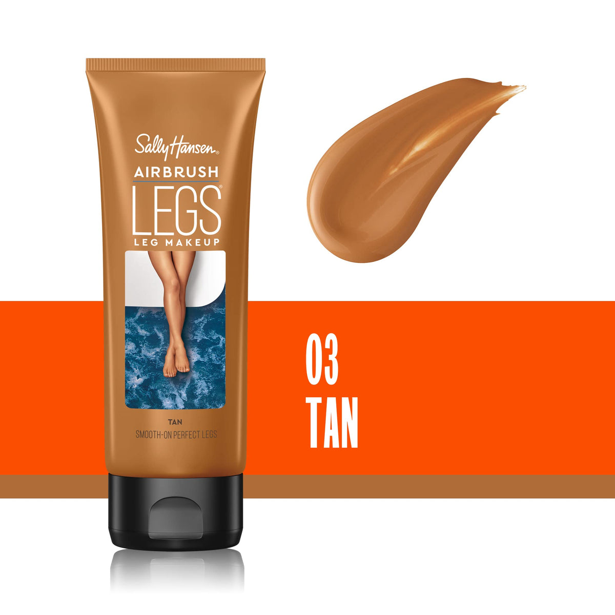 Sally Hansen Airbrush Legs Lotion, 118 ml, Tan Glow