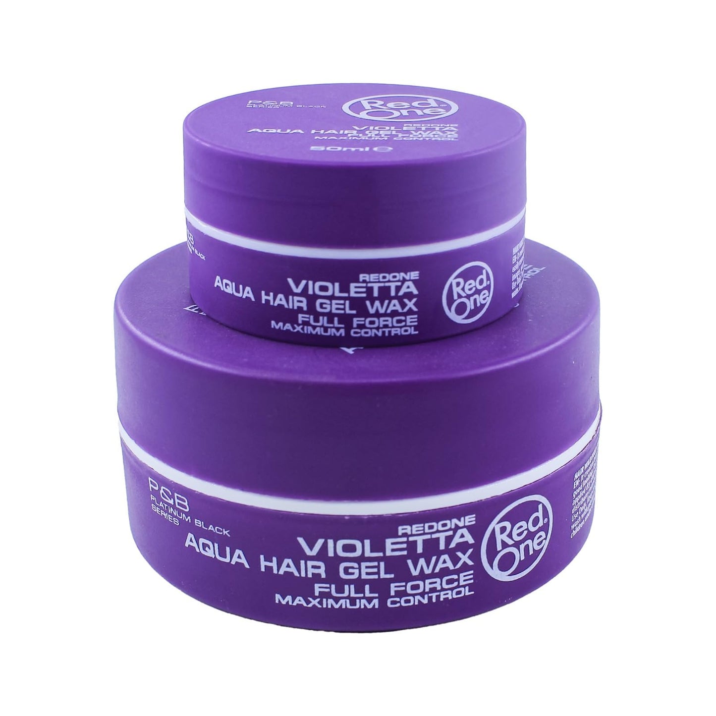 Redone Hair Styling Aqua Wax Violetta 50ml | Travel Size | Strong Hold | Hair Gel Wax | Ultra Hold | Lavender Scent | Men & Women Hair Wax | Maximum Control
