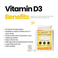 SunVit-D3 Vitamin D 600 IU Capsules - Cholecalciferol Vitamin D Capsules Support the Maintenance of Bone, Teeth, Muscle & Immune System | Made in UK & GMP Approved - D3 Vitamins 60 Convenient Capsules