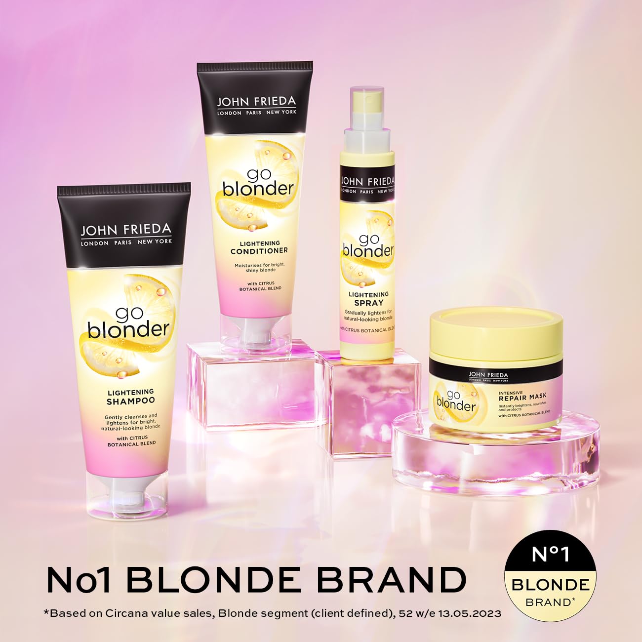 John Frieda Go Blonder Lightening Shampoo Blonde Hair 250 Ml