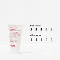 EVO evo Total Recoil Curl Definer - Strong Hold Defining Cream - Enhances Natural Curl Pattern & Reduces Frizz - Humidity Control - Travel Size, 30ml / 1.01fl.oz