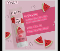 Pond's Dewy Bright Watermelon Jelly Facial Cleanser, 100g