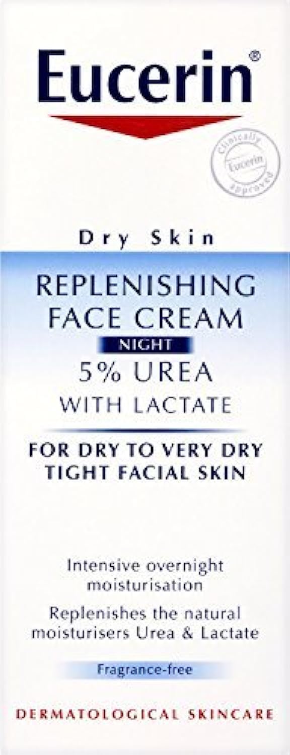Eucerin Replenishing Face Cream Night 5% Urea 50ml