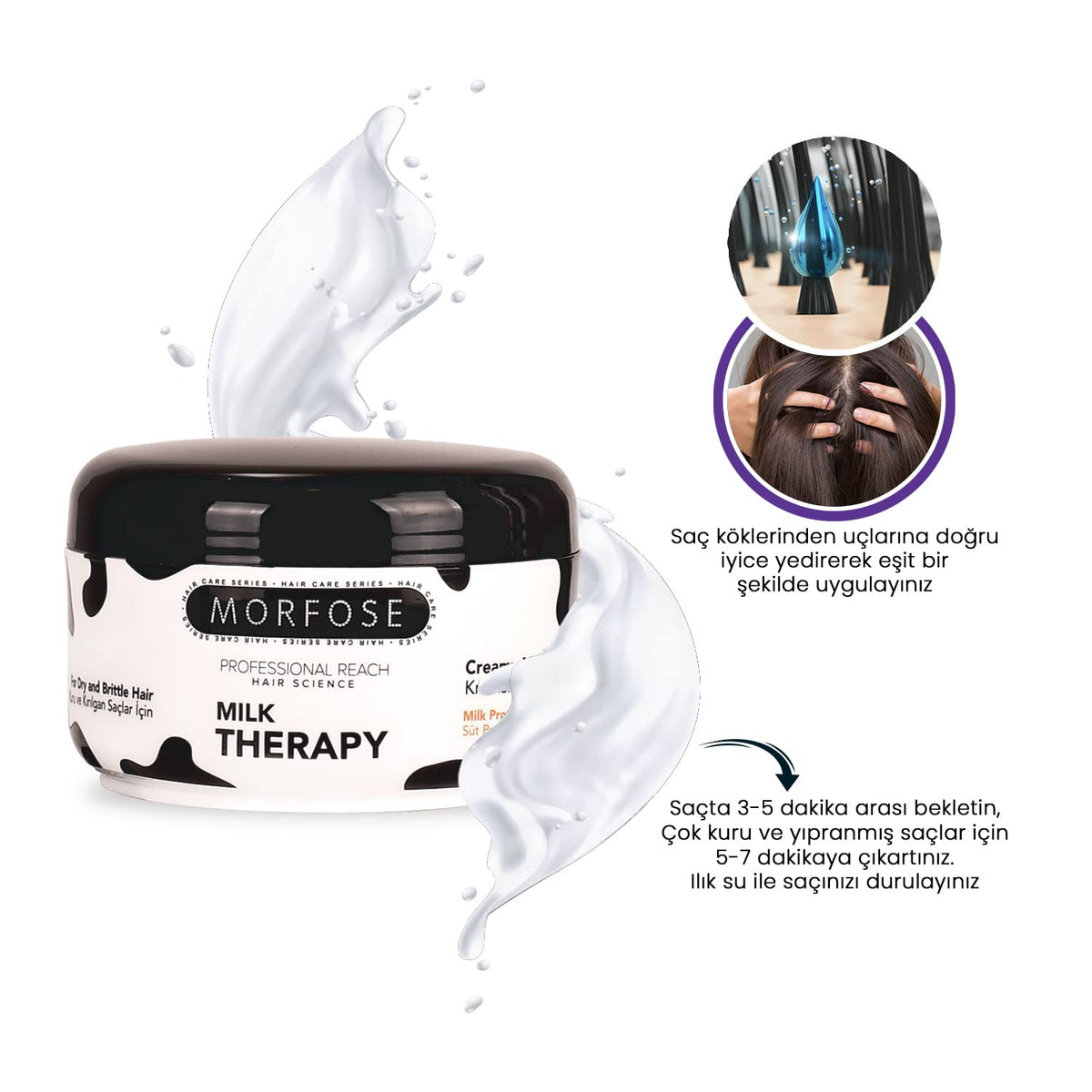 MORFOSE Morfose Milk Therapy Creamy Hair Mask 250 ml