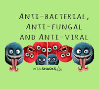 Vita Sharks VitaDefence+ Vitamin C - Bespoke Potent & Comprehensive All-in-One Vegan Anti-Oxidant Formula to Defend, Support & Boost Overall Immunity - Kosher