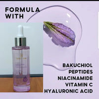 Dr. BIEN-AIME_Bakuchiol Serum 50ml_Natural Retinol Alternative Face Serum with Niacinamide, Peptides,Hyaluronic Acid & Vitamin C, Skincare, Acne-Prone Skin, Anti-Aging, Reducing Line & wrinkles