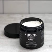 Brickell Men's Strong Hold Texturizing Pomade For Men, Natural and Organic, Pliable Fiber Pomade, 59 ml, Scented