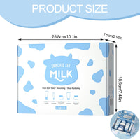 Ninnyi 5 PCS Milk Skincare for Kids Set, Deep Hydrating Moisturizer Sunscreen Teen Skin Care Set