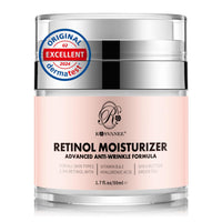 ROSVANEE Retinol Moisturizer Dermatologist Tested Anti Aging Cream for Face, Neck and Eye with 2.5% Retinol, Hyaluronic Acid and Vitamins E & B5, Anti Wrinkle Deep Hydration Cream for Men & Women