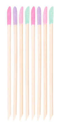 Brushworks Cuticle Crystal Sticks - 8 Pack