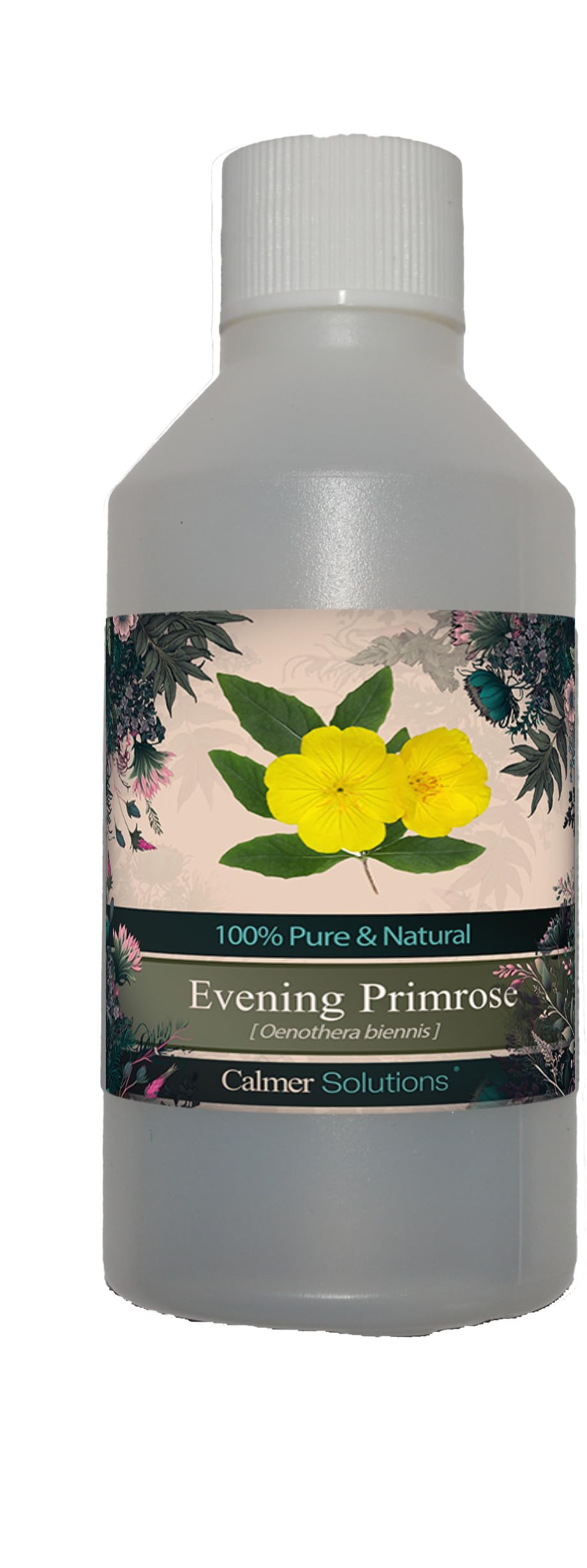 Calmer Solutions Evening Primrose Massage Oil for Aromatherapy 100ml