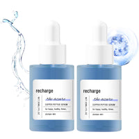 IZBEAUVO 2 PCS Copper Peptide Serum for Face, Anti-Aging Peptide Essence with Copper Peptides, Hyaluronic Acid, & Wrinkle Reduction, Peptide Face Serum for Fine Lines, Repairs Premature & Damaged Skin
