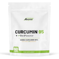 Freak Athletics Curcumin 95 + Bioperine® 60 Turmeric Curcumin Capsules High Strength with Black Pepper - Curcumin 95% & Black Pepper - Turmeric Curcumin UK Made…