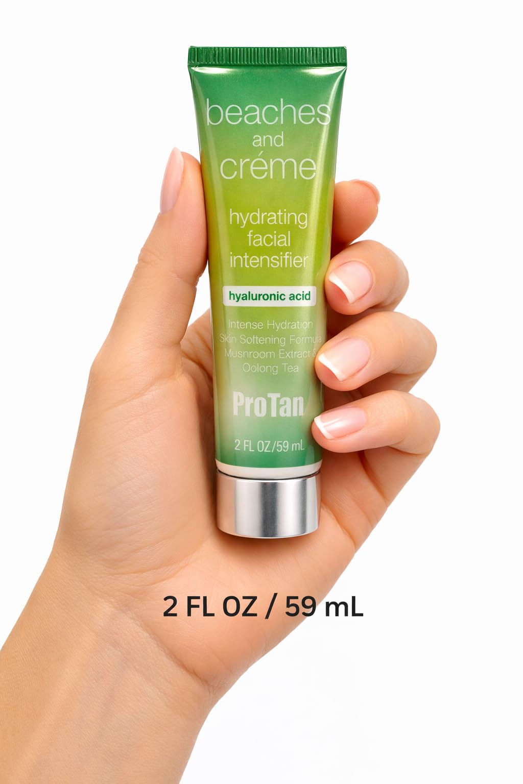 Pro Tan Beaches and Creme Hydrating Facial Intensifier with Hyaluronic Acid 59ml