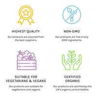 Cutetonic® Organic Rice Protein Powder 100% Pure (500g)