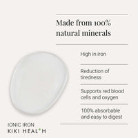 KIKI HEALTH KIKI Health - Ionic Iron Liquid High Concentration Drops - 14mg Iron per Serving - 100% Natural Minerals for Optimal Mineral Balance - 50 millilitres