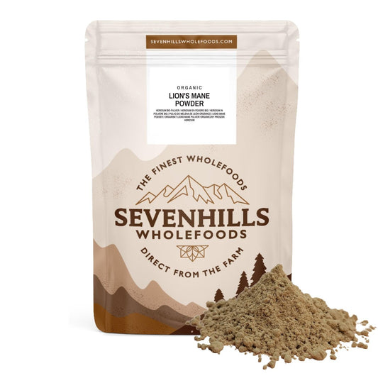 Sevenhills Wholefoods Organic Lions Mane Mushroom Powder 100g