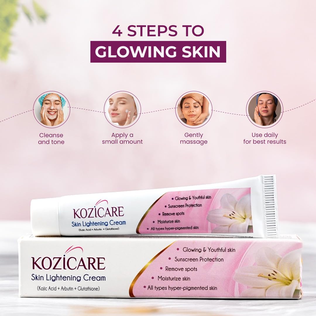 HealthVit West Coast KOZICARE Skin Whitening Cream, 15g
