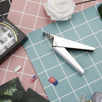 BEZOX False Nail Tip Clipper Cutter Trimmer Manicure Pedicure Nail Art Tool/Acrylic Nail Tips Edge Cutter - Stainless Steel