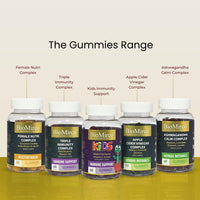 Ashwagandha Calm Complex, 60 Gummies – 1 Month Supply, Mango Flavour and Great Tasting, Natural Harmony Gummies for Stress Relief, Emotional Balance and Mood Support, Vegan & Gluten-Free